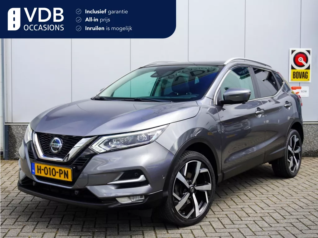 Nissan QASHQAI 1.3 DIG-T Tekna Panoramadak | Keyless | 360&deg;camera | Trekhaak |